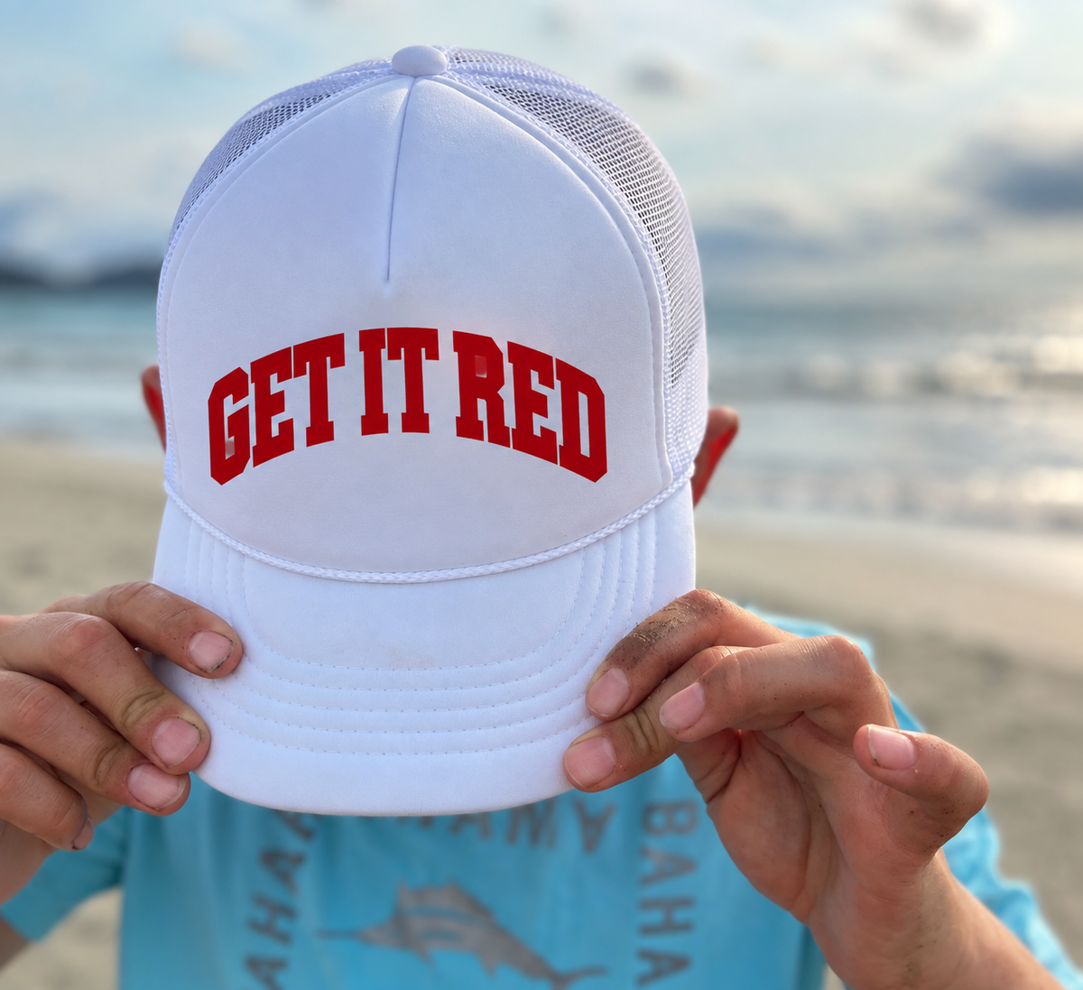 Get It Red Trucker
