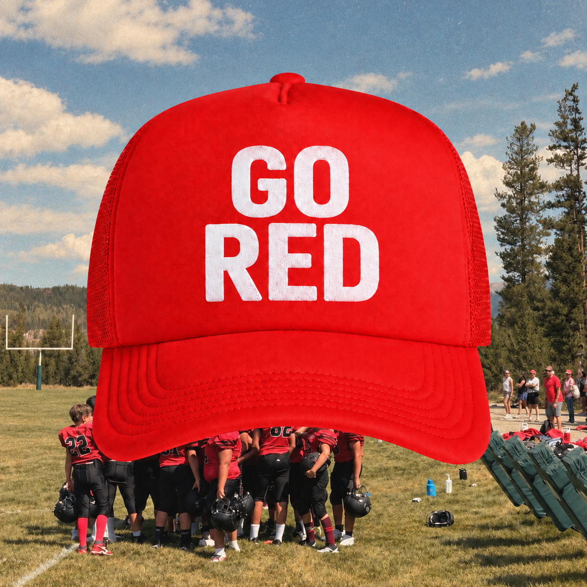 The Go Red Trucker